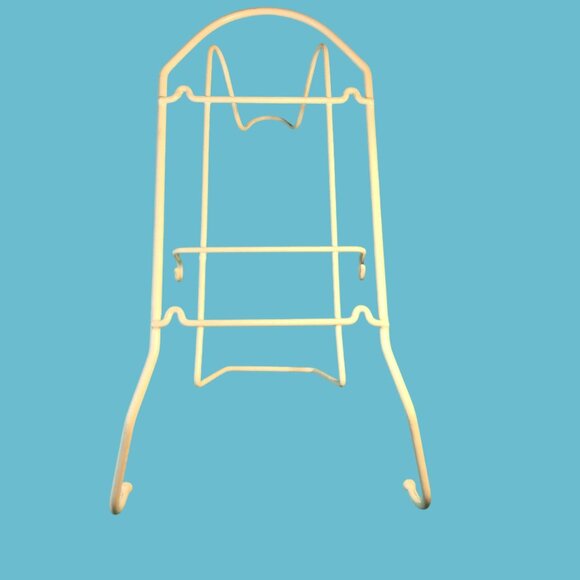 Iron Ironing Board Holder Wall Mount white - Picture 2 of 4